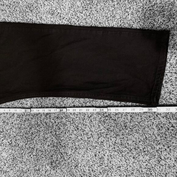 Wrangler Five Star Relaxed Fit Jeans Black Size 42x30 Men’s Durable Cotton - Picture 6 of 10